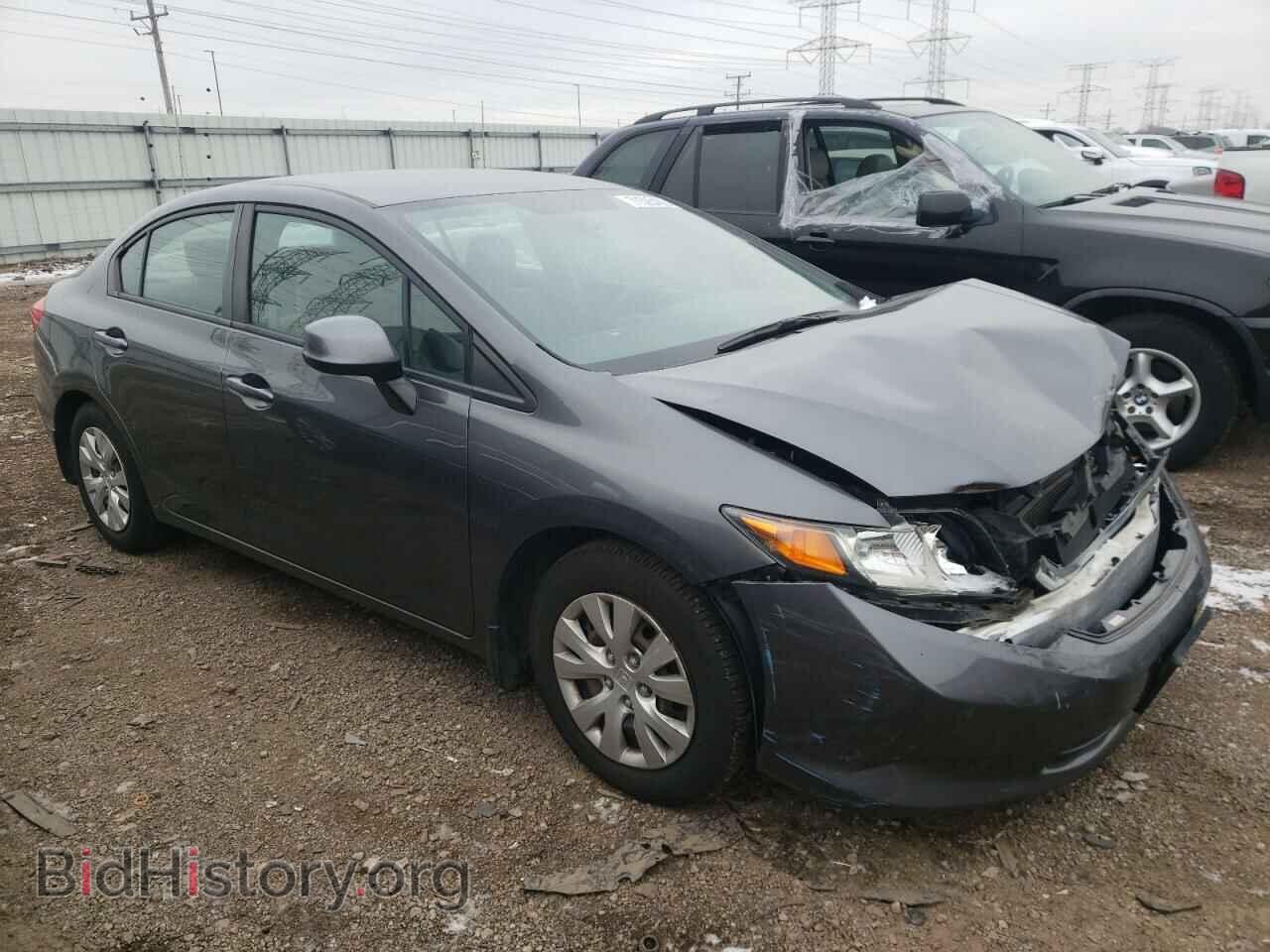 2012 HONDA CIVIC - VIN: 19XFB2F51CE023575 - Фото 4