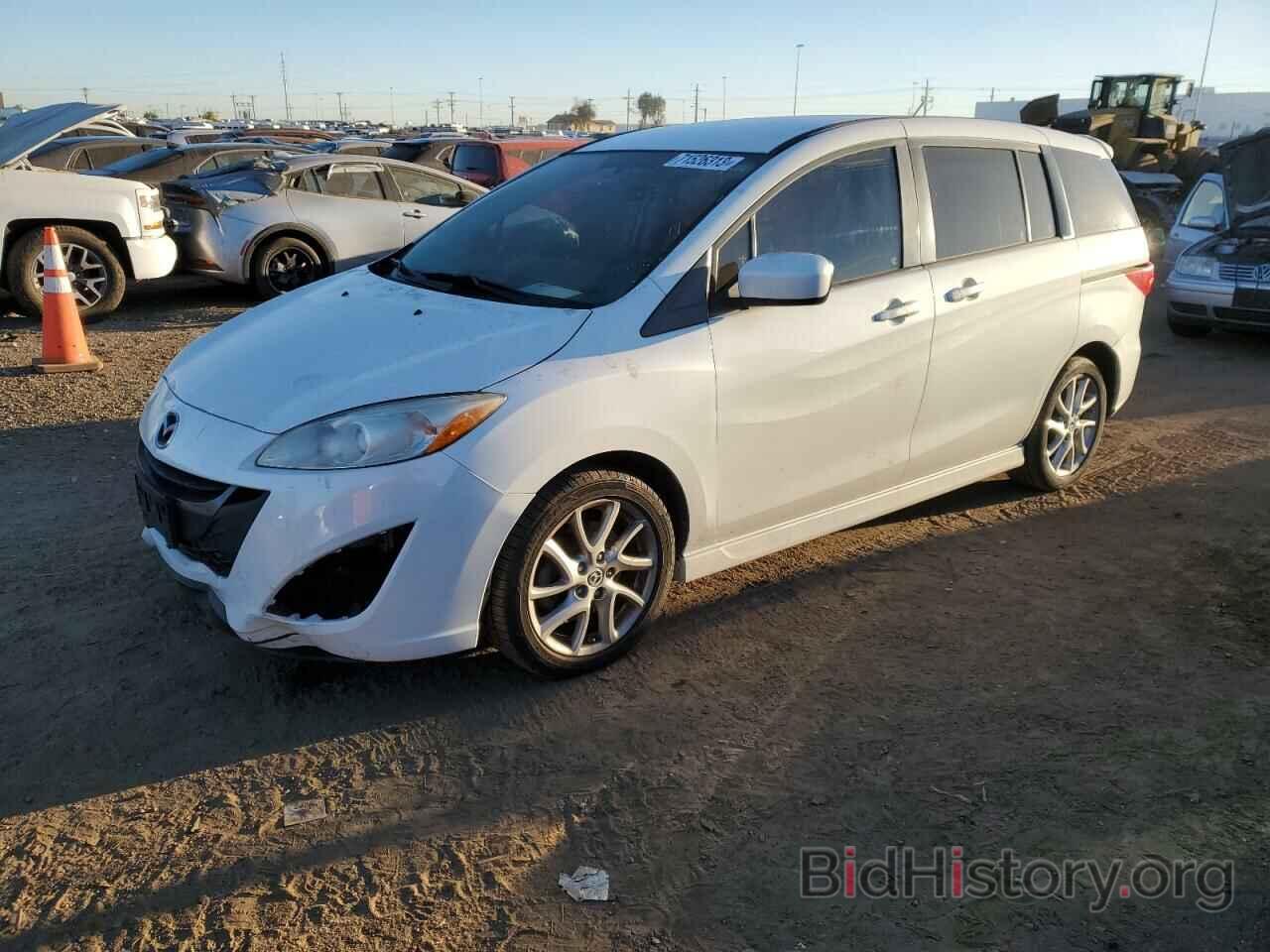 Photo JM1CW2CL6C0107393 - MAZDA 5 2012