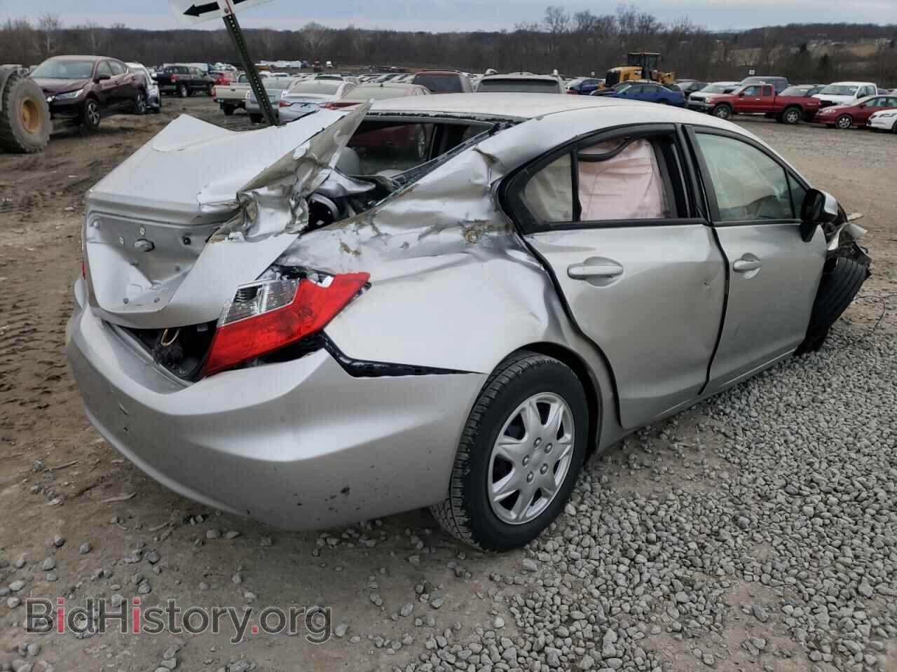 2012 HONDA CIVIC - VIN: 19XFB2F54CE309212 - Фото 3