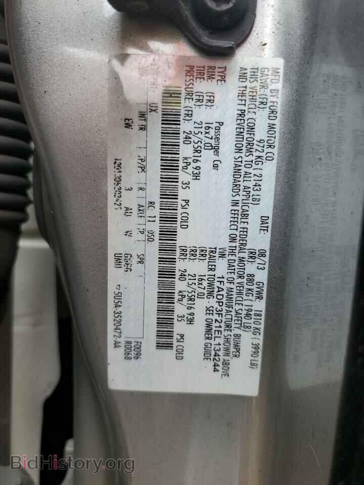 2014 FORD FOCUS - VIN: 1FADP3F21EL134244 - Photo 12