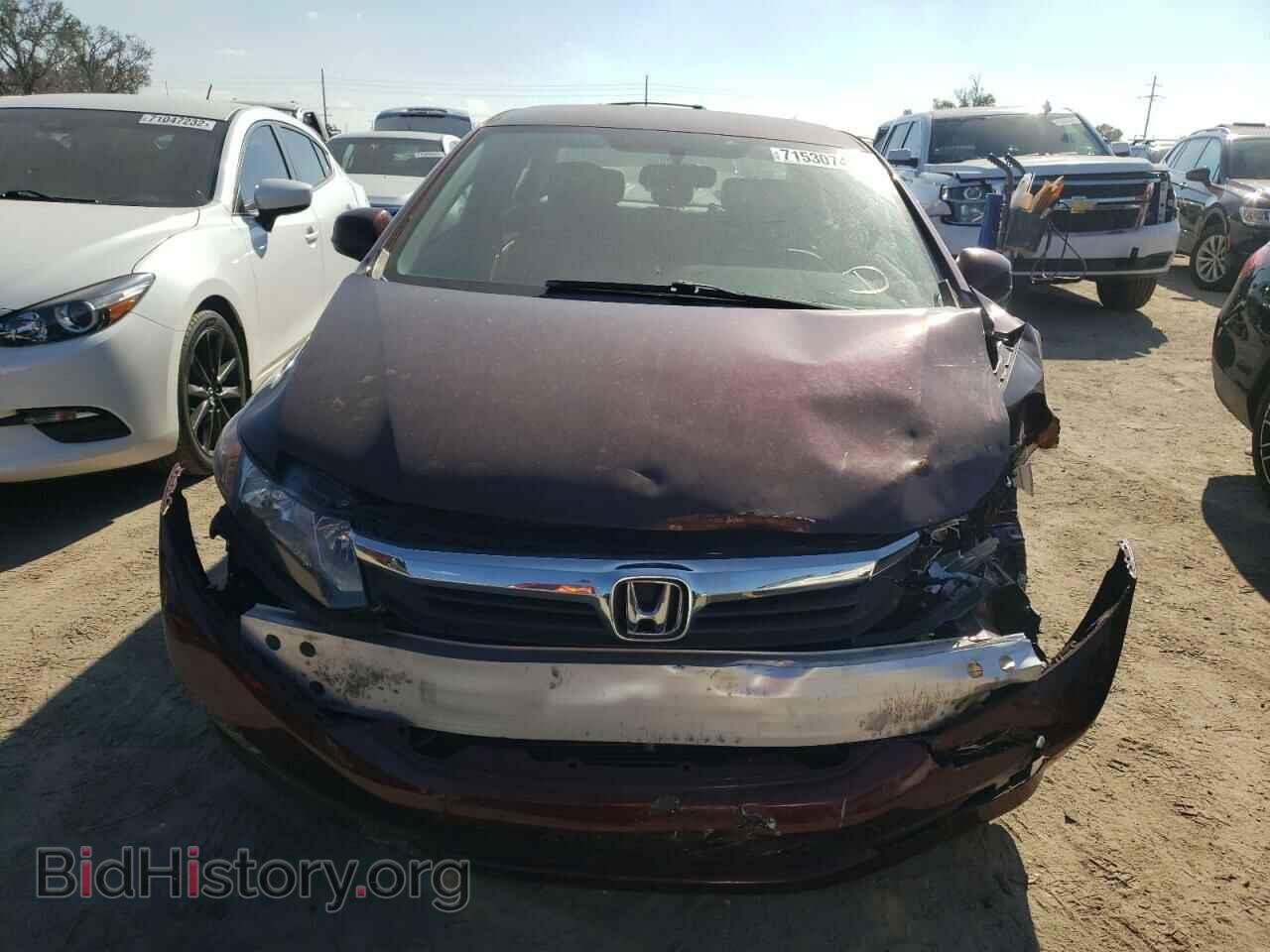 2012 HONDA CIVIC - VIN: 2HGFB2F52CH590125 - Фото 5