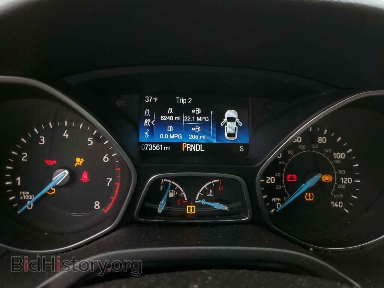 2015 FORD FOCUS - VIN: 1FADP3F2XFL323170 - Фото 9