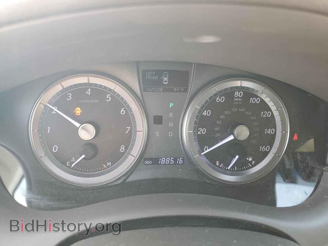 2012 LEXUS ES350 - VIN: JTHBK1EG2C2488731 - Фото 9