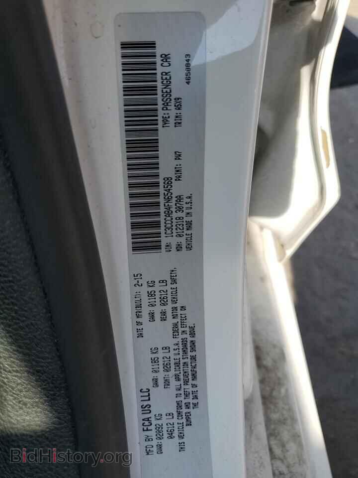 2015 CHRYSLER 200 - VIN: 1C3CCCAB4FN654568 - Фото 12