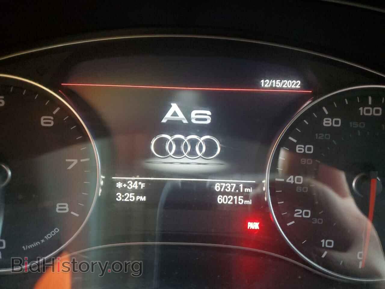 2012 AUDI A6 - VIN: WAUBGBFC4CN025778 - Фото 9