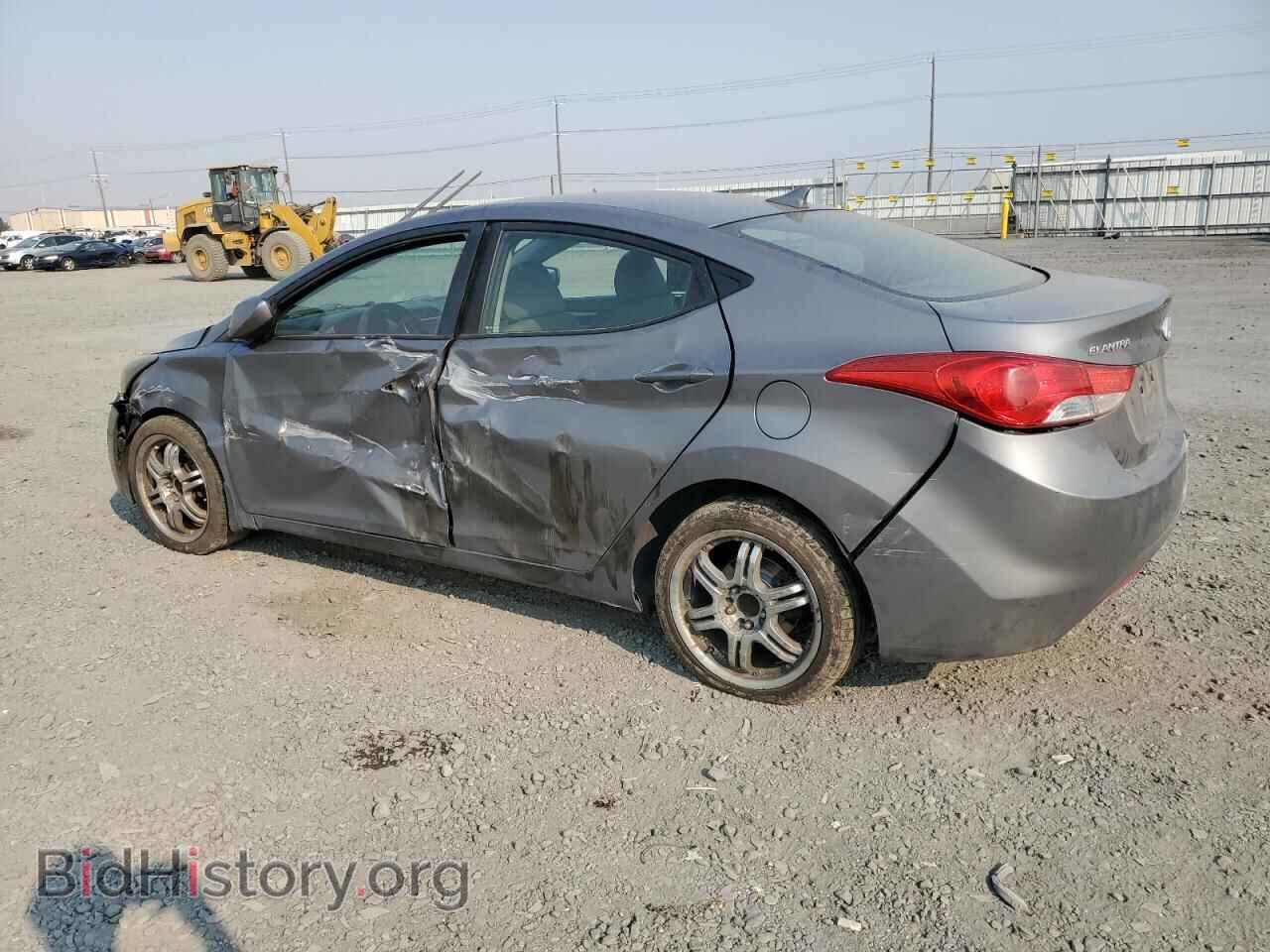 2012 HYUNDAI ELANTRA - VIN: 5NPDH4AE7CH120607 - Фото 2