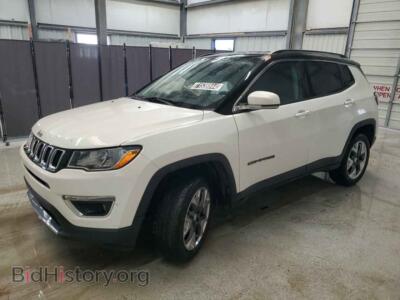 2020 Jeep COMPASS Limited, белый — VIN 3C4NJDCB2LT228354, Copart