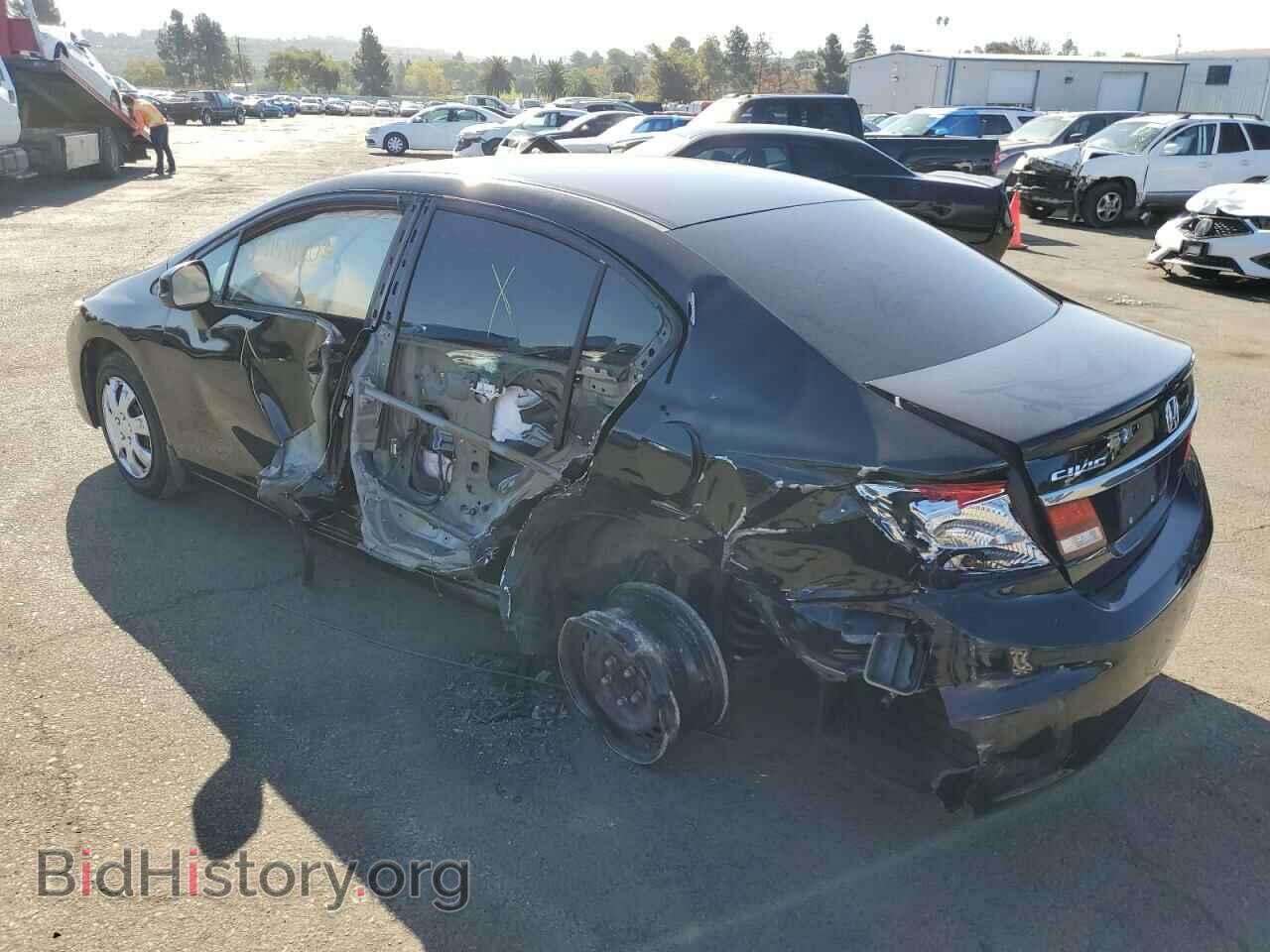 2013 HONDA CIVIC - VIN: 19XFB2F50DE248653 - Фото 2