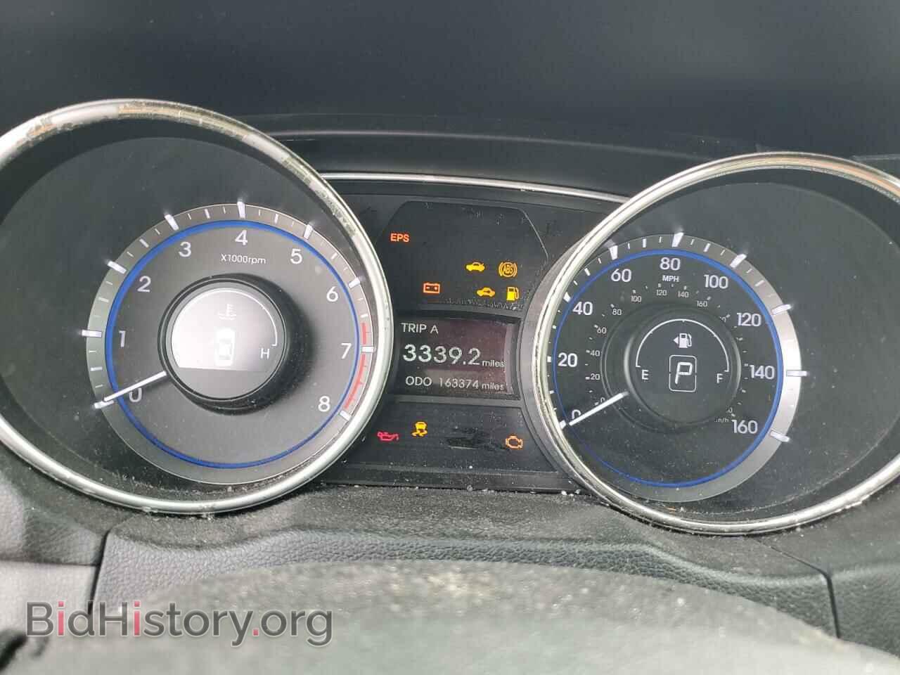 2012 HYUNDAI SONATA - VIN: 5NPEC4AC4CH395577 - Фото 9