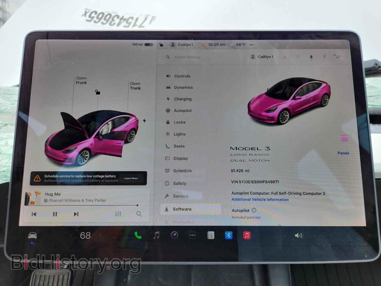 2021 TESLA MODEL 3 - VIN: 5YJ3E1EB9MF849971 - Фото 9