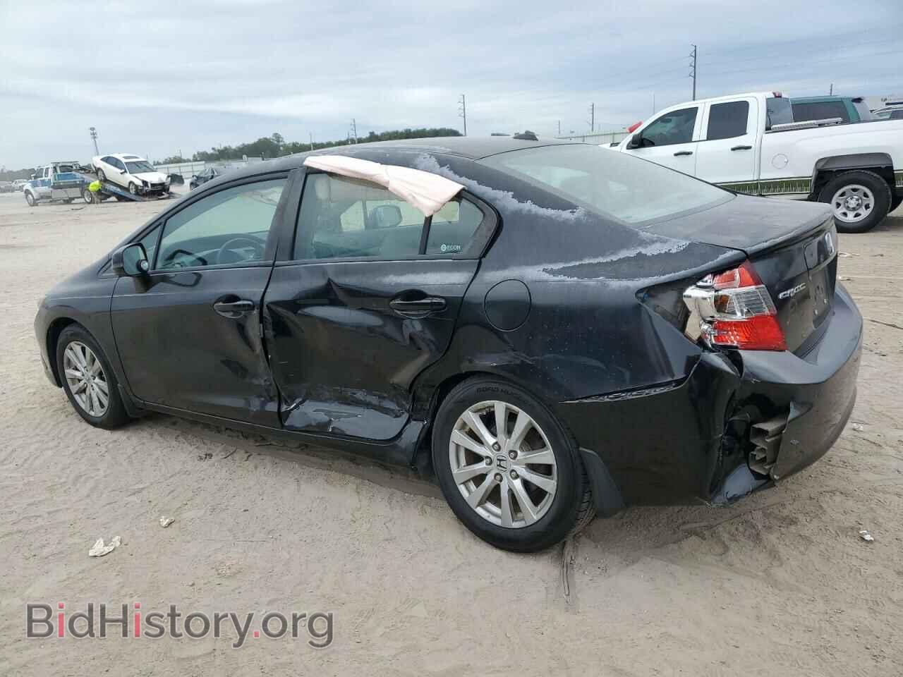 2012 HONDA CIVIC - VIN: 2HGFB2F98CH506649 - Фото 2