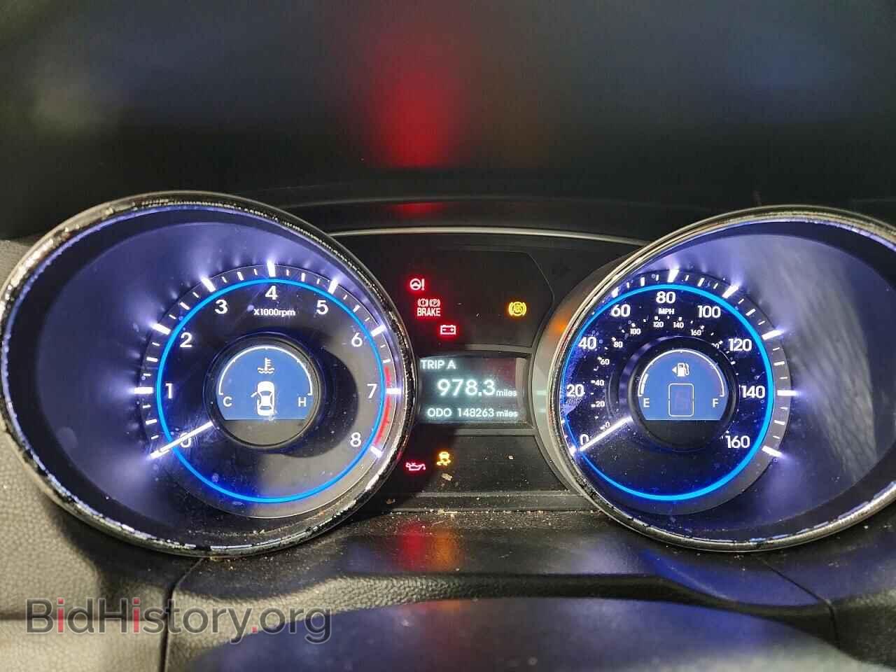 2014 HYUNDAI SONATA - VIN: 5NPEB4AC3EH921817 - Фото 9