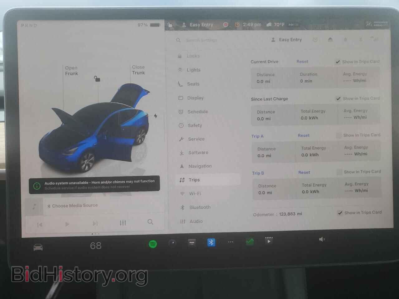 2022 TESLA MODEL Y - VIN: 7SAYGDEE1NF491460 - Фото 9