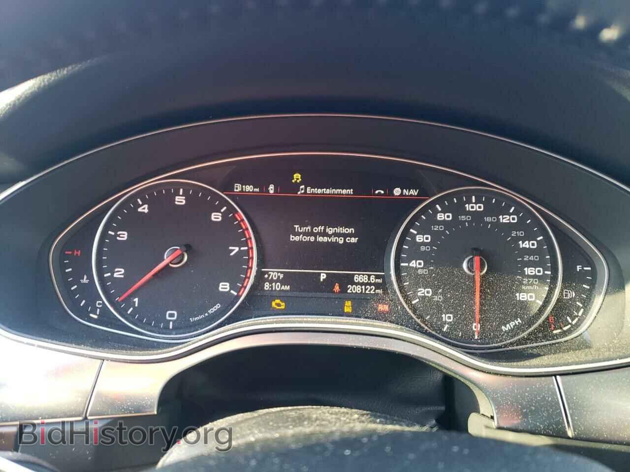 2013 AUDI A6 - VIN: WAUGFAFC3DN050420 - Photo 9