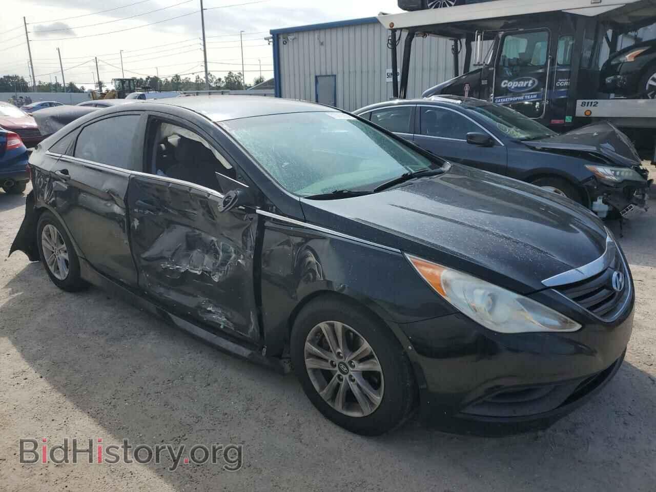 2014 HYUNDAI SONATA - VIN: 5NPEB4ACXEH851345 - Фото 4