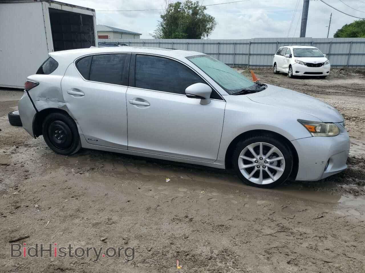 2012 LEXUS CT 200 - VIN: JTHKD5BH3C2111534 - Фото 4