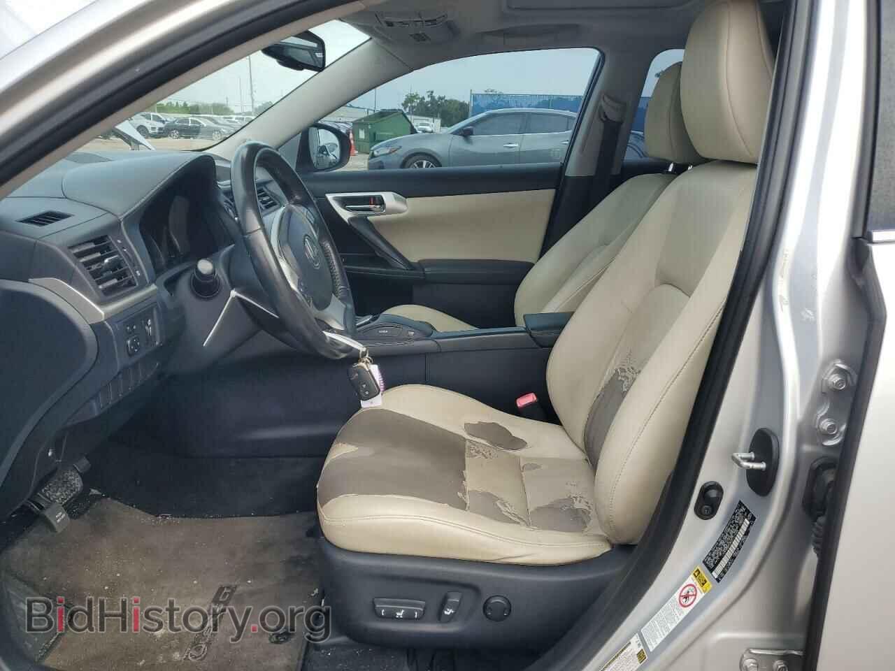 2012 LEXUS CT 200 - VIN: JTHKD5BH3C2111534 - Фото 7
