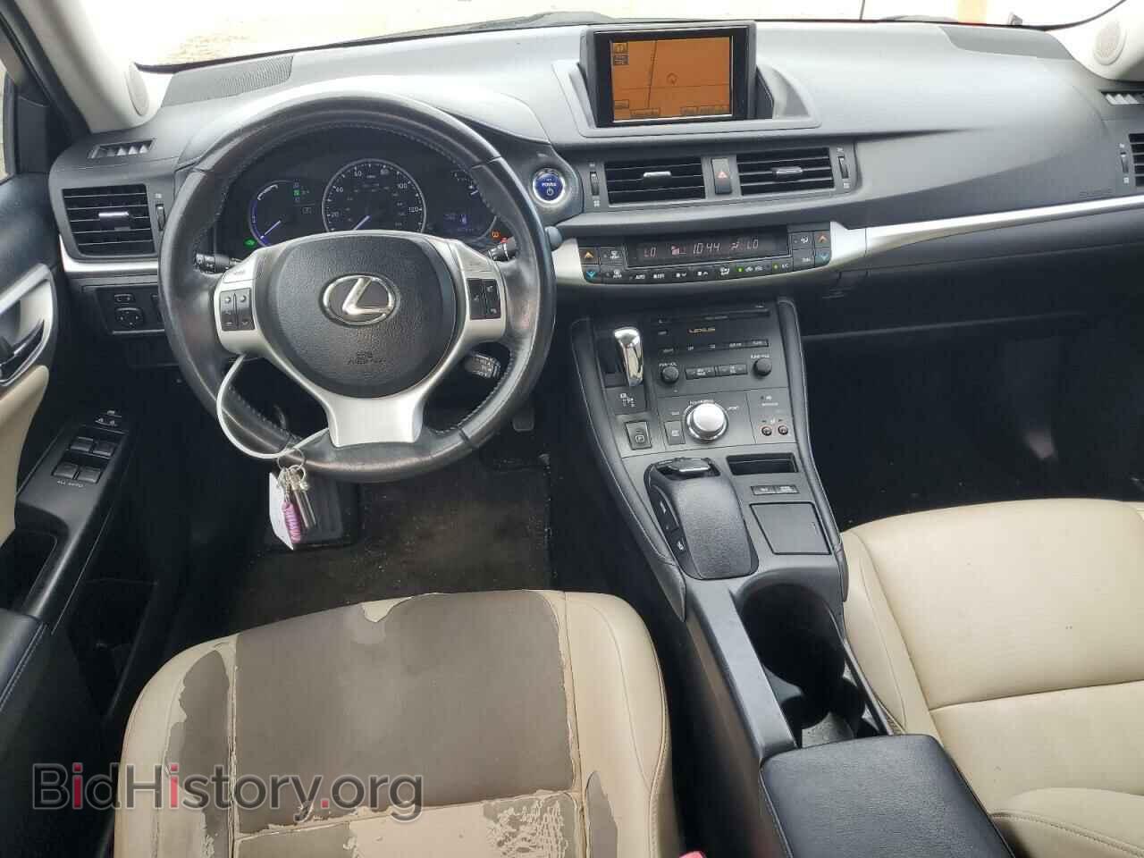 2012 LEXUS CT 200 - VIN: JTHKD5BH3C2111534 - Фото 8