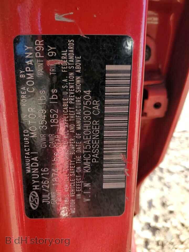 2017 HYUNDAI ACCENT - VIN: KMHCT5AE0HU307504 - Фото 12