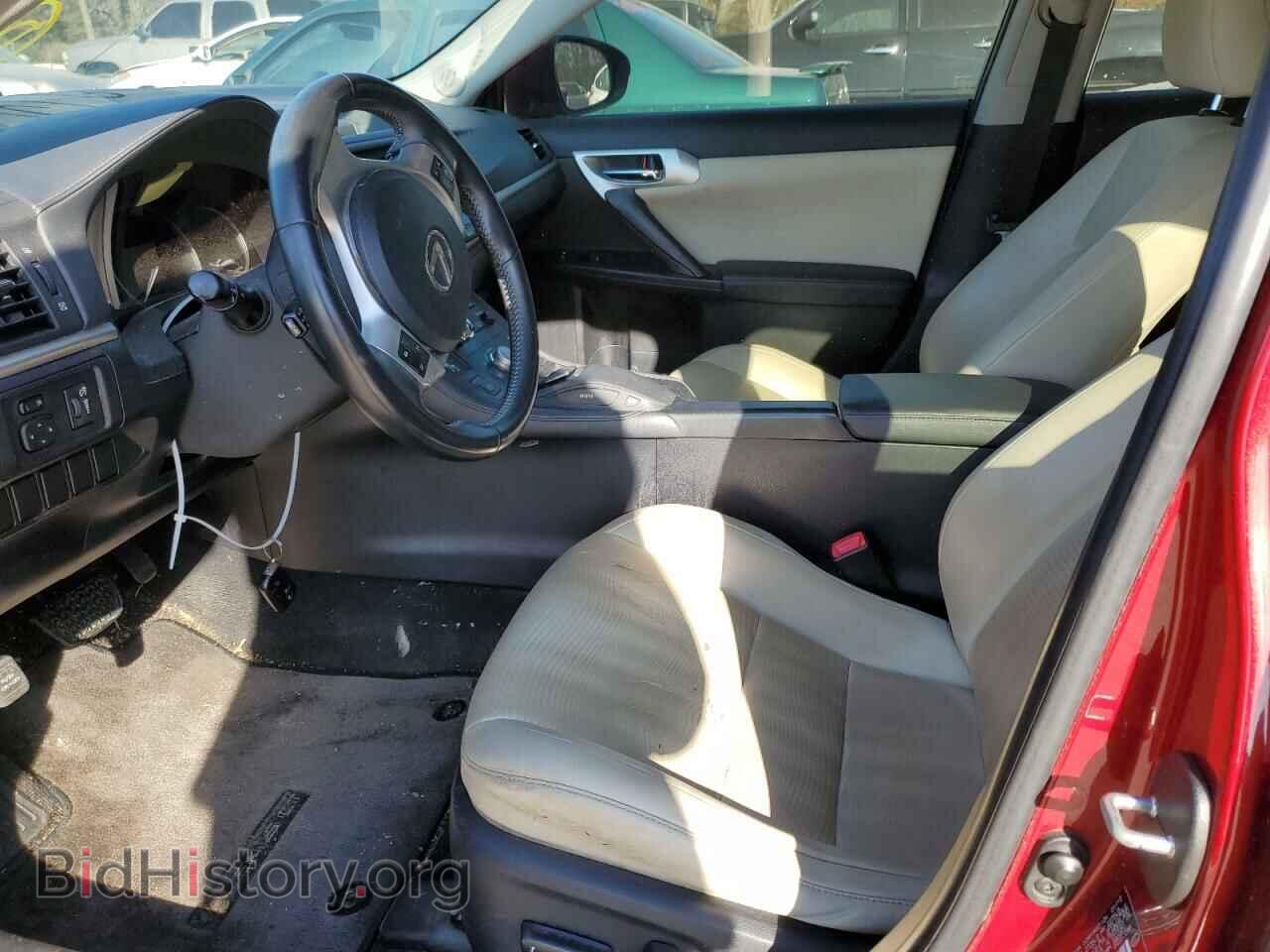2012 LEXUS CT 200 - VIN: JTHKD5BHXC2082193 - Фото 7