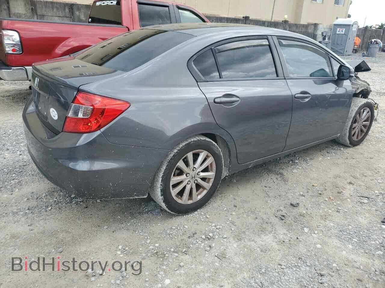 2012 HONDA CIVIC - VIN: 19XFB2F90CE300056 - Фото 3