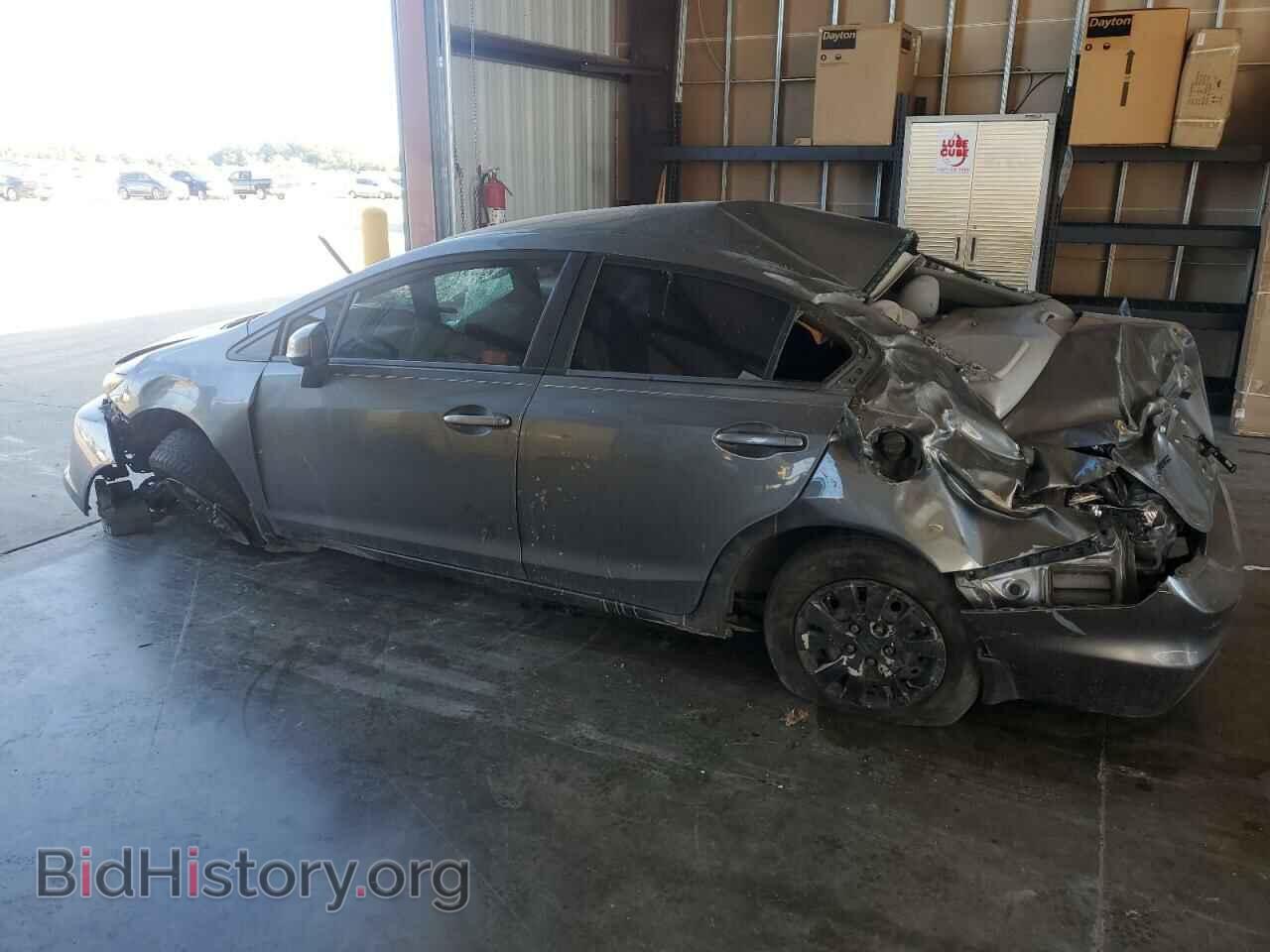2012 HONDA CIVIC - VIN: 2HGFB2F51CH322215 - Фото 2