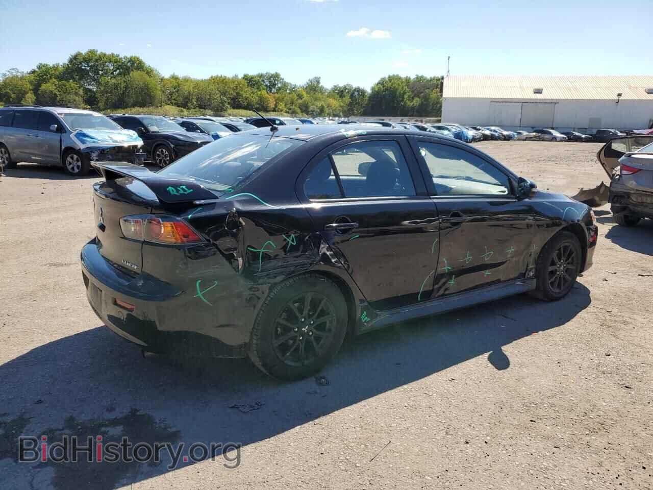 2017 MITSUBISHI LANCER - VIN: JA32U2FU9HU015859 - Фото 3