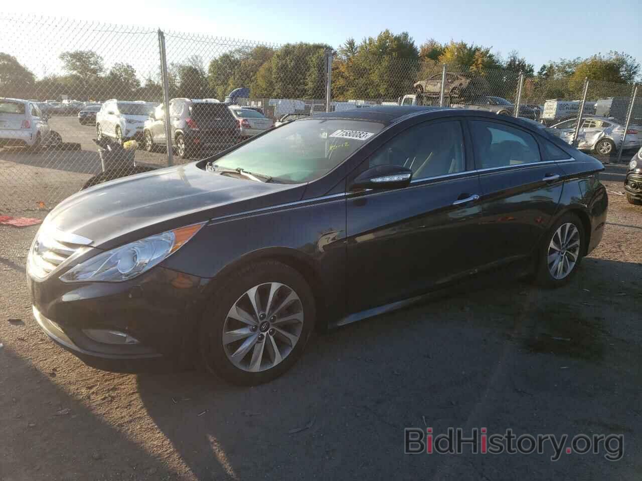 Hyundai Sonata 2014 черная