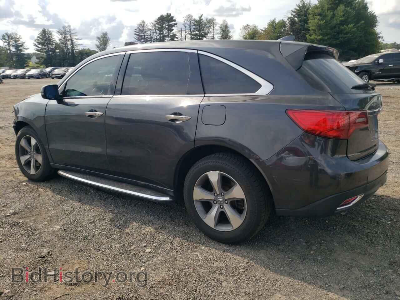 2014 ACURA MDX - VIN: 5FRYD4H27EB009404 - Фото 2