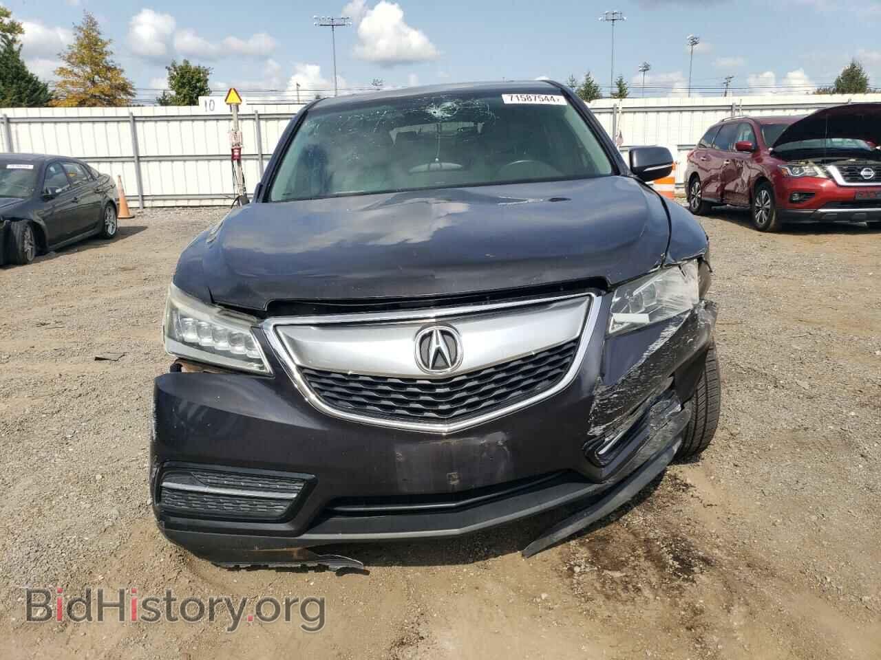 2014 ACURA MDX - VIN: 5FRYD4H27EB009404 - Фото 5