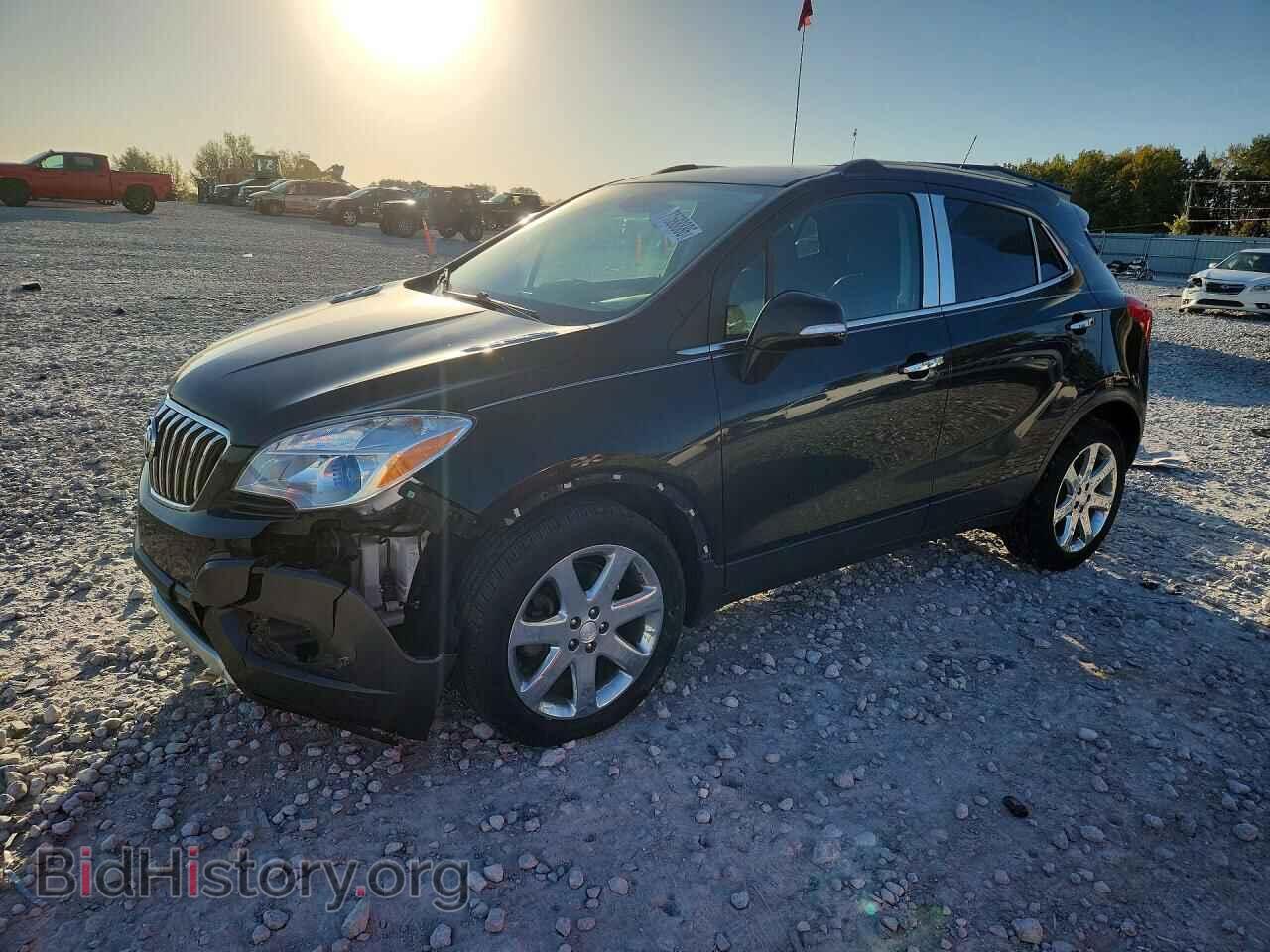 2014 Buick ENCORE Convenience (VIN KL4CJBSB8EB577255) — photo 1 of 15, Copart, damage: front end