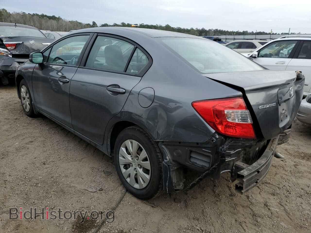 2012 HONDA CIVIC - VIN: 19XFB2F50CE354566 - Фото 2