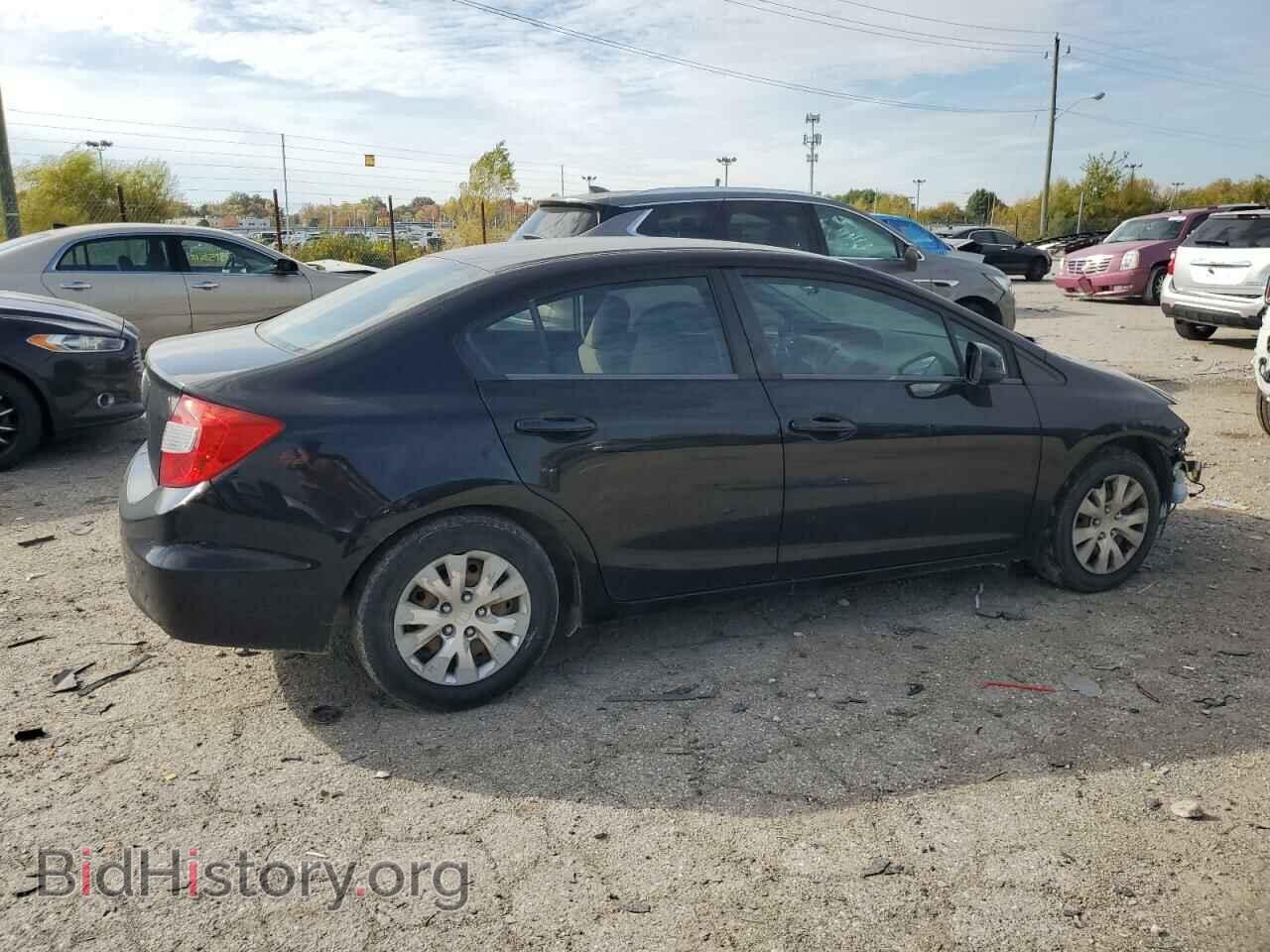 2012 HONDA CIVIC - VIN: 19XFB2F57CE051817 - Фото 3
