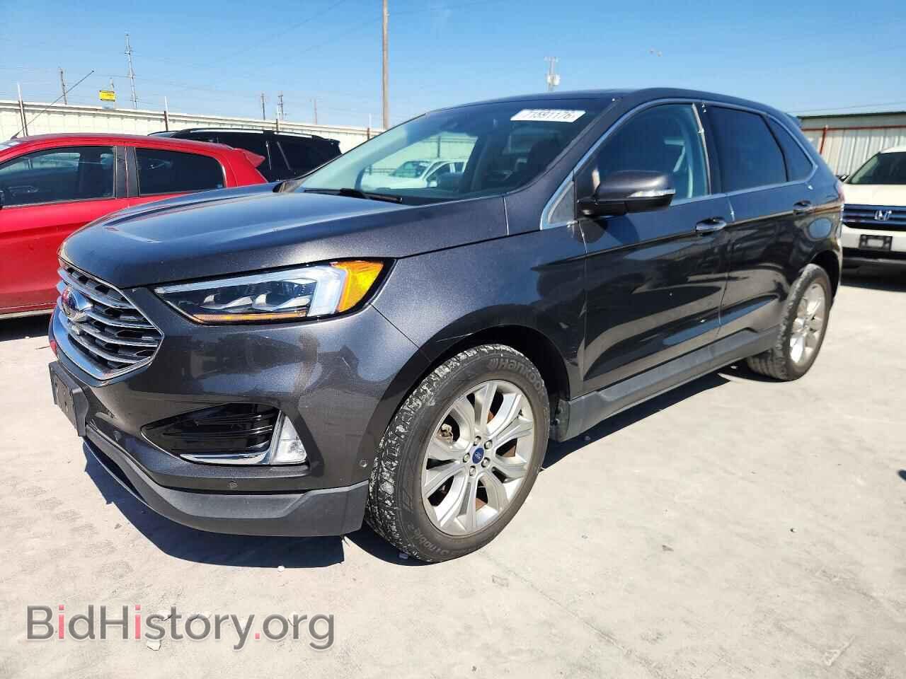 2019 Ford EDGE Titanium (VIN 2FMPK3K9XKBB54265) — photo 1 of 13, Copart, damage: minor dents/scratches