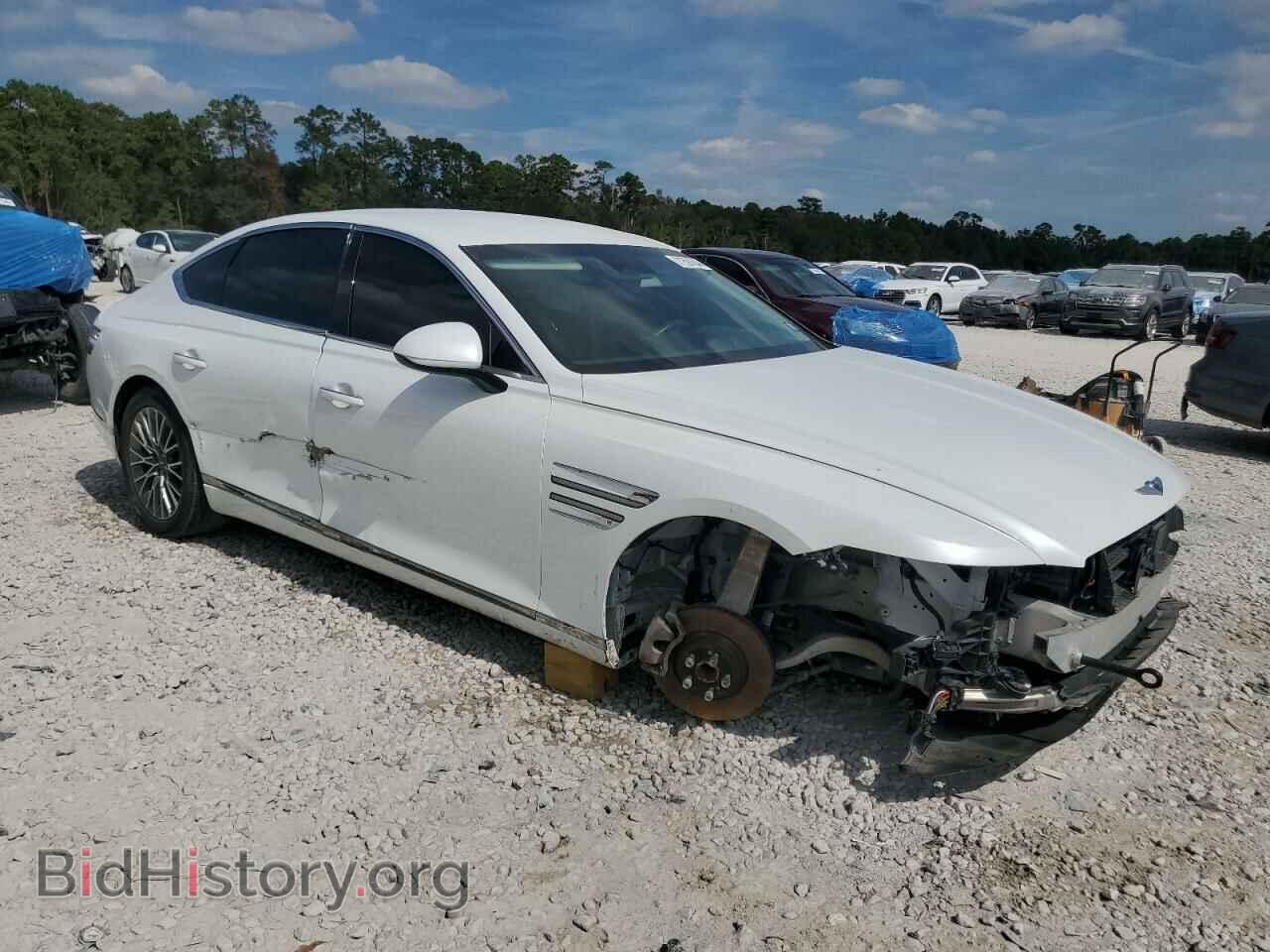 2021 GENESIS G80 - VIN: KMTGB4SC0MU046158 - Фото 4