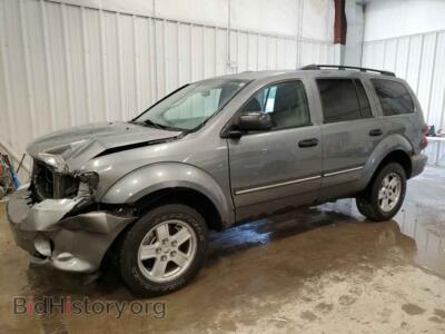 2008 Dodge DURANGO SLT, gray — VIN 1D8HB48N78F155594, Copart
