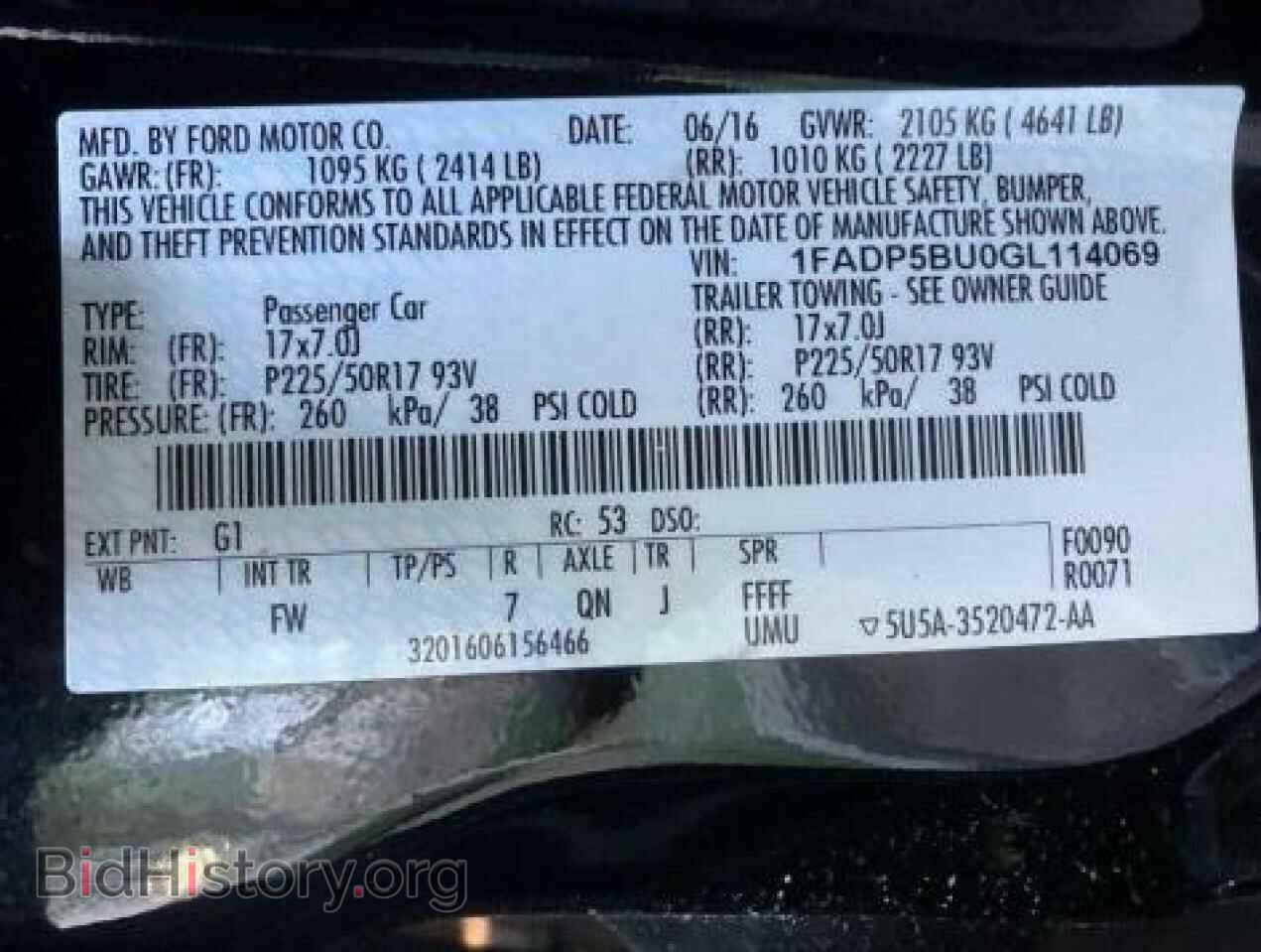 2016 FORD CMAX - VIN: 1FADP5BU0GL114069 - Photo 10