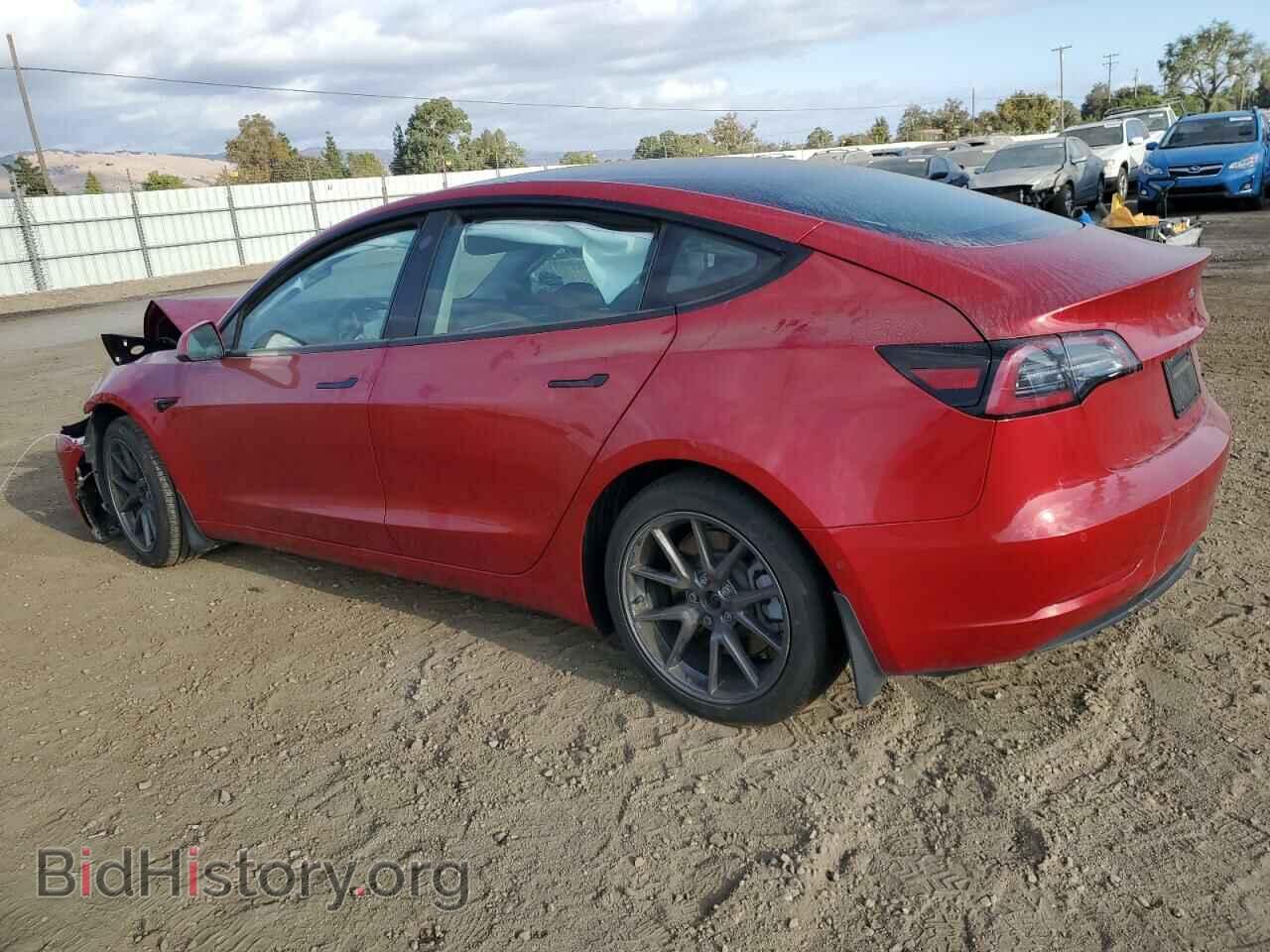 2022 TESLA MODEL 3 - VIN: 5YJ3E1EB6NF206804 - Фото 2