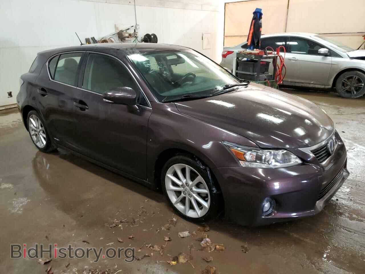 2012 LEXUS CT 200 - VIN: JTHKD5BH4C2109677 - Фото 4