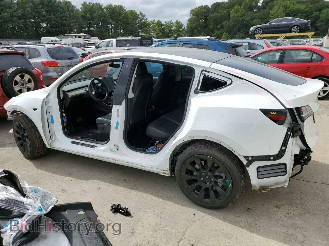 2021 TESLA MODEL Y - VIN: 5YJYGDEEXMF088542 - Photo 2