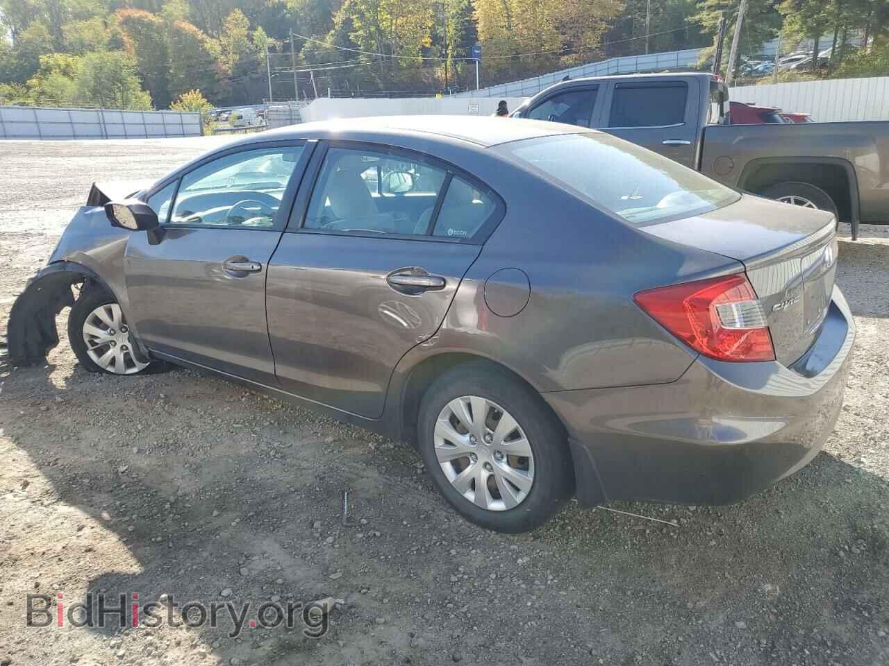 2012 HONDA CIVIC - VIN: 19XFB2F52CE344850 - Фото 2