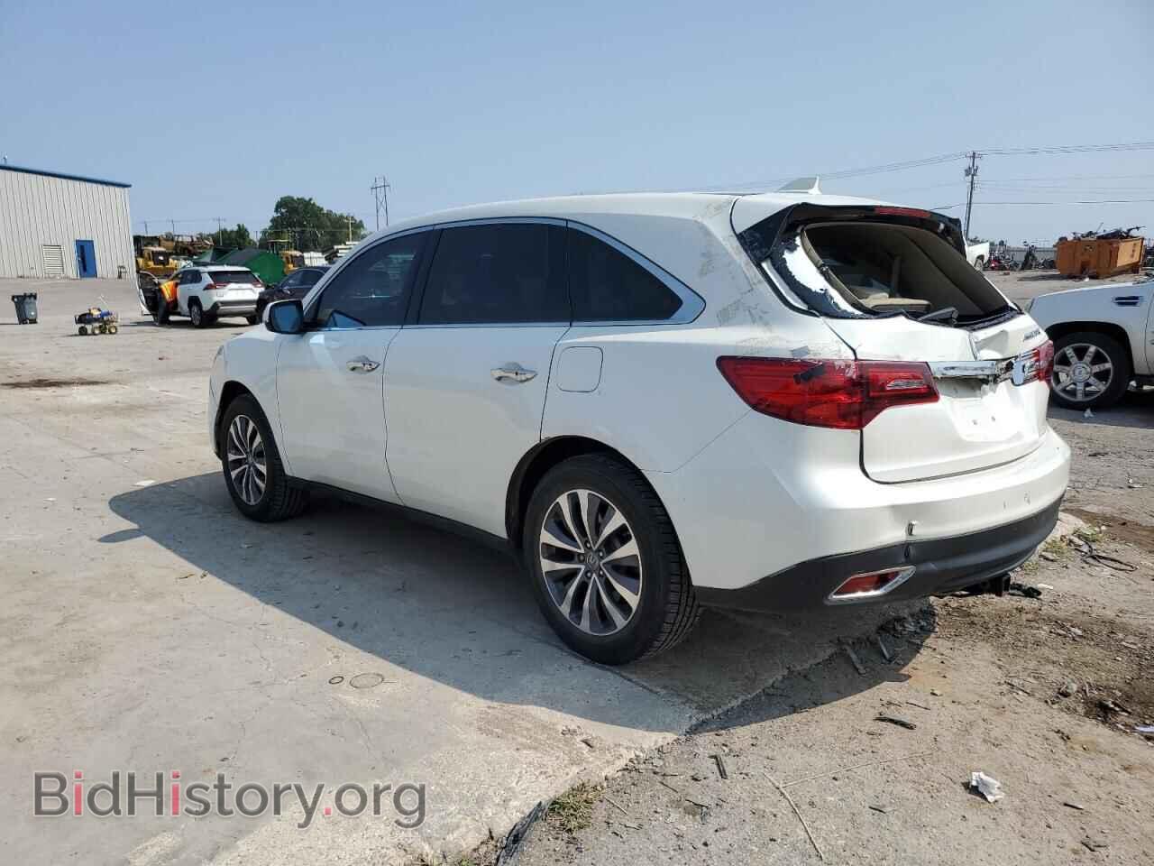 2014 ACURA MDX - VIN: 5FRYD3H46EB016274 - Фото 2