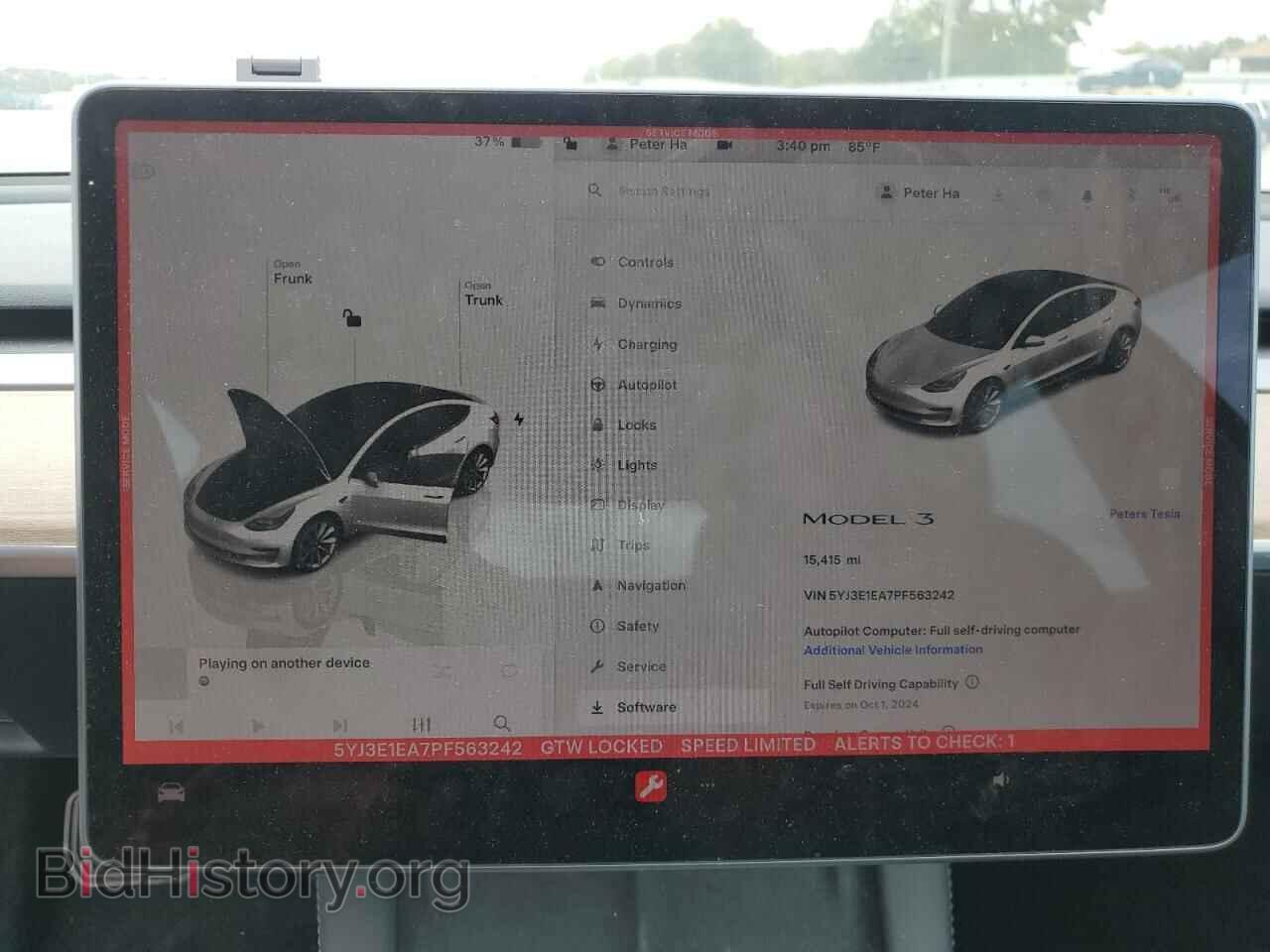 2023 TESLA MODEL 3 - VIN: 5YJ3E1EA7PF563242 - Photo 9