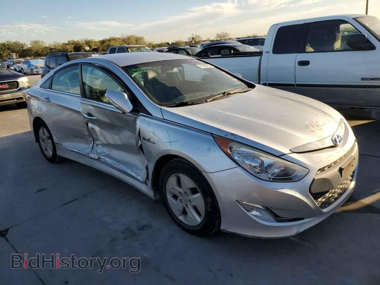 2012 HYUNDAI SONATA - VIN: KMHEC4A42CA045229 - Фото 4