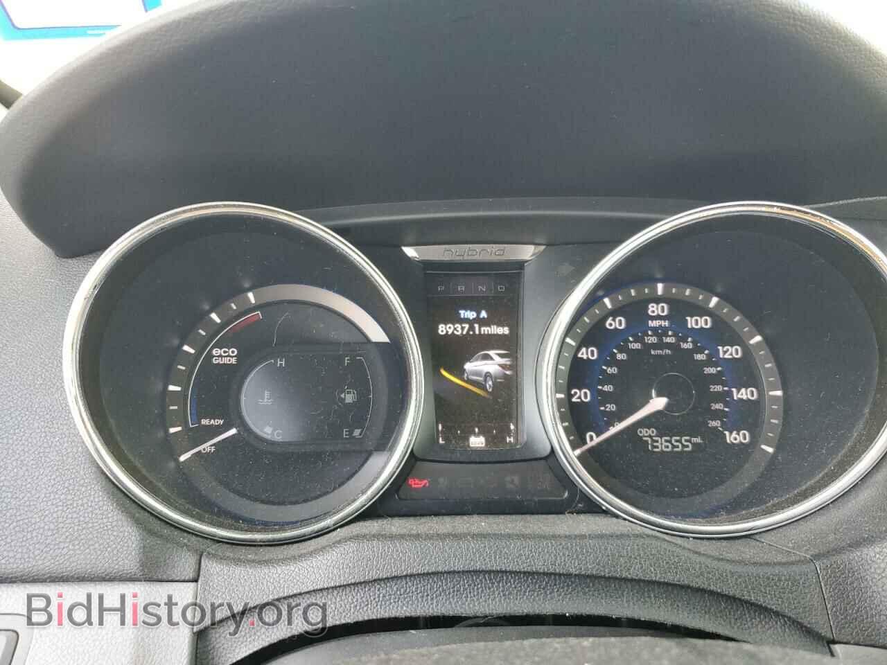 2012 HYUNDAI SONATA - VIN: KMHEC4A42CA045229 - Фото 9