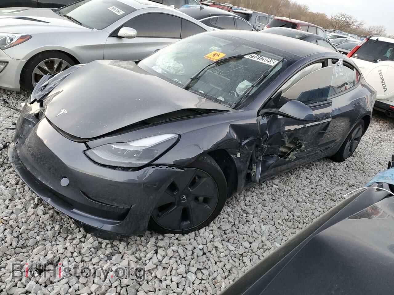 Photo 5YJ3E1EA4MF093473 - TESLA MODEL 3 2021
