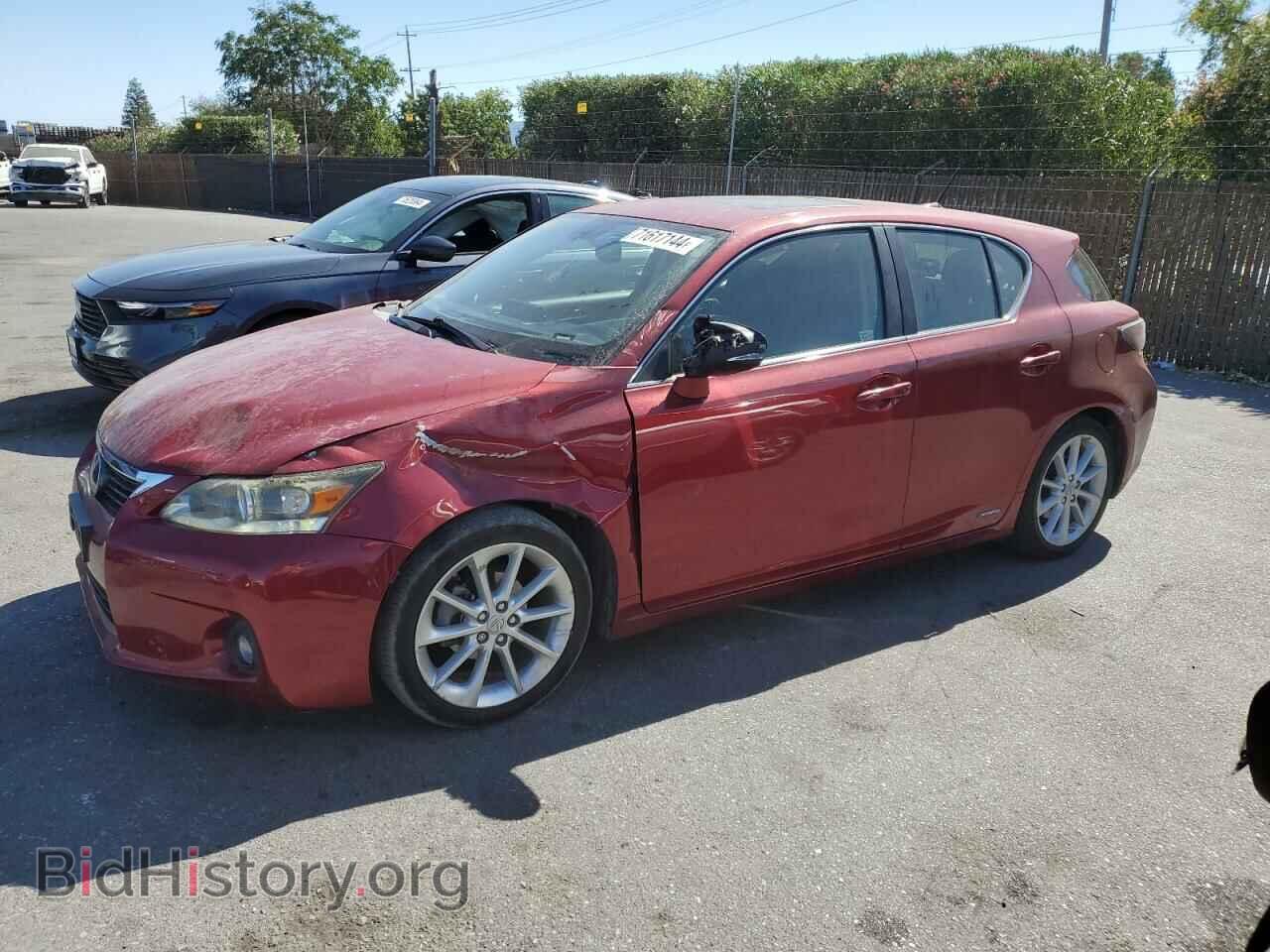 Photo JTHKD5BH2C2090000 - LEXUS CT 200 2012