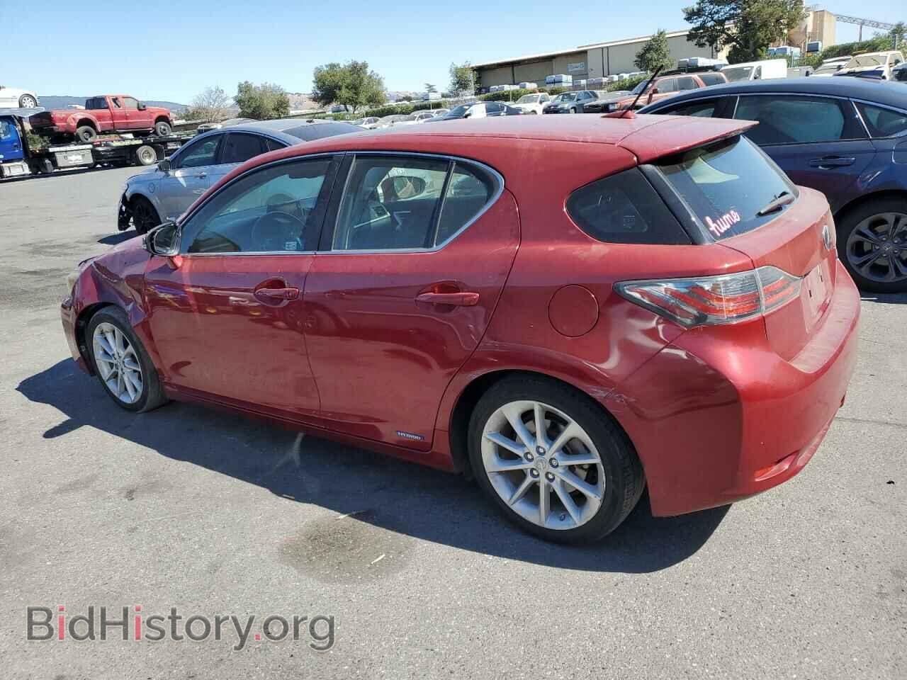 2012 LEXUS CT 200 - VIN: JTHKD5BH2C2090000 - Фото 2