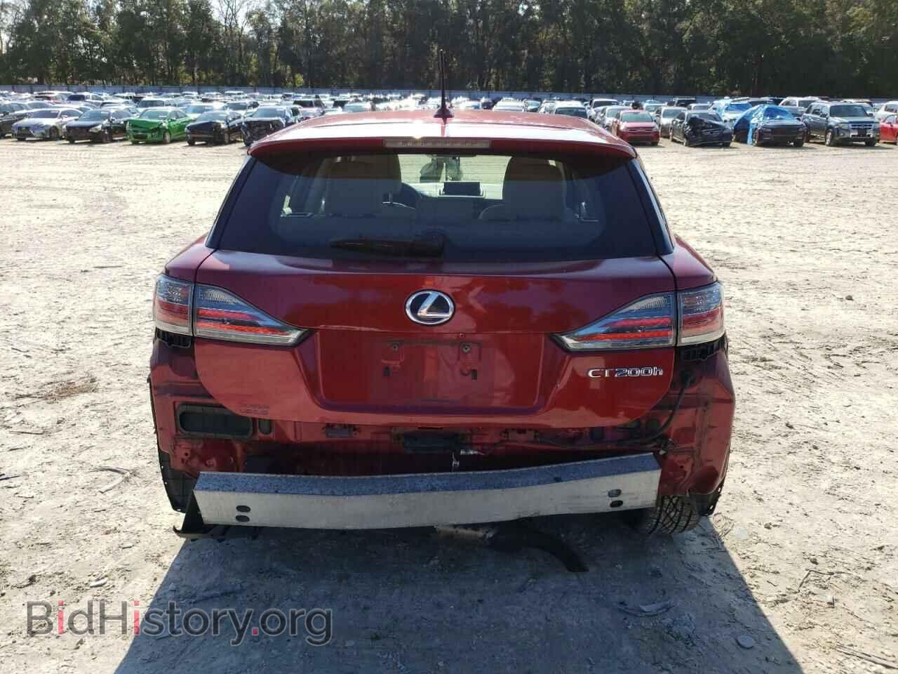 2012 LEXUS CT 200 - VIN: JTHKD5BHXC2100207 - Фото 6