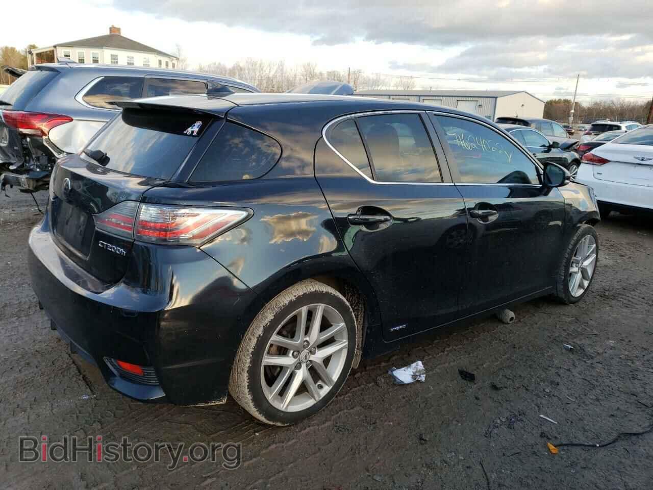 2014 LEXUS CT 200 - VIN: JTHKD5BH9E2183910 - Фото 3